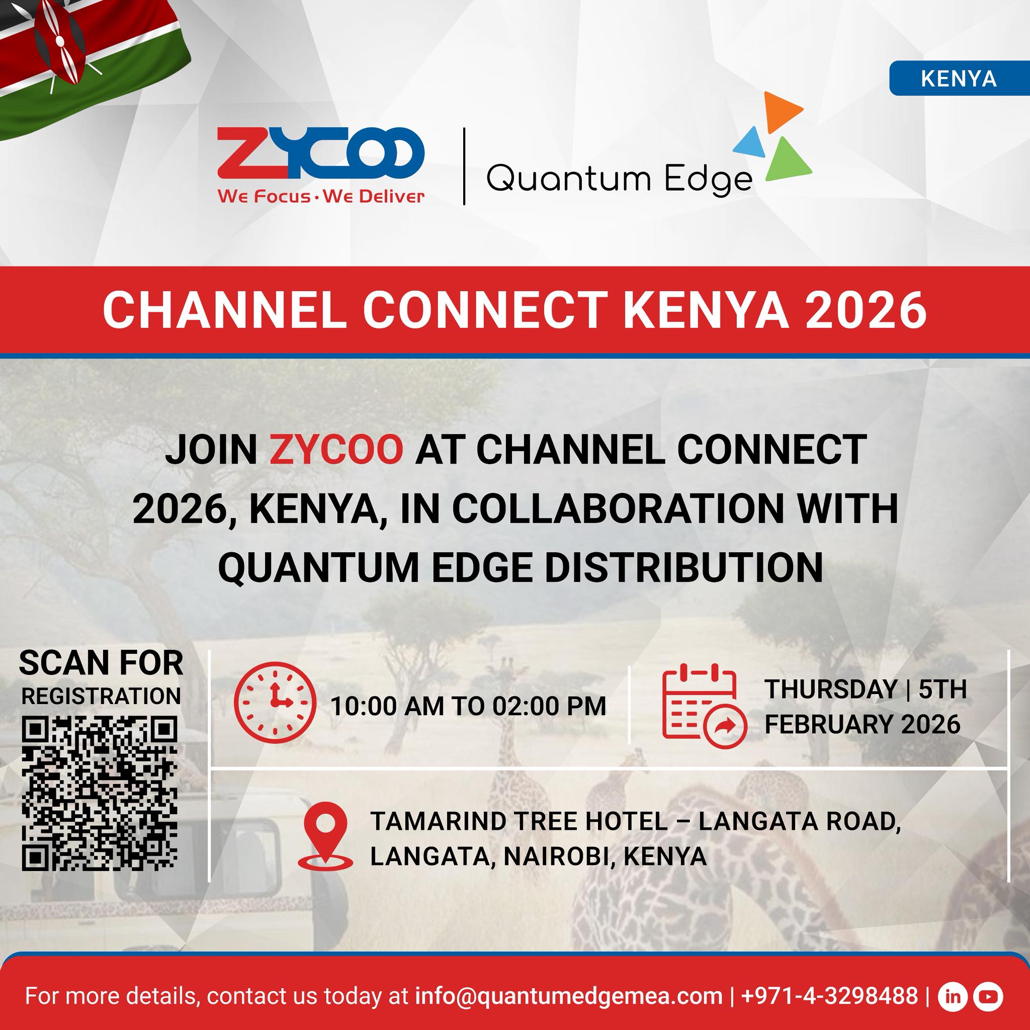 Zycoo - Zycoo & Quantum Edge: Join Channel Connect 2026 in Nairobi! We ...