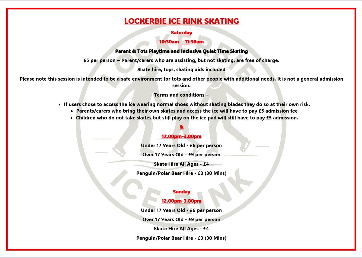 Lockerbie Ice Skating | Lockerbie