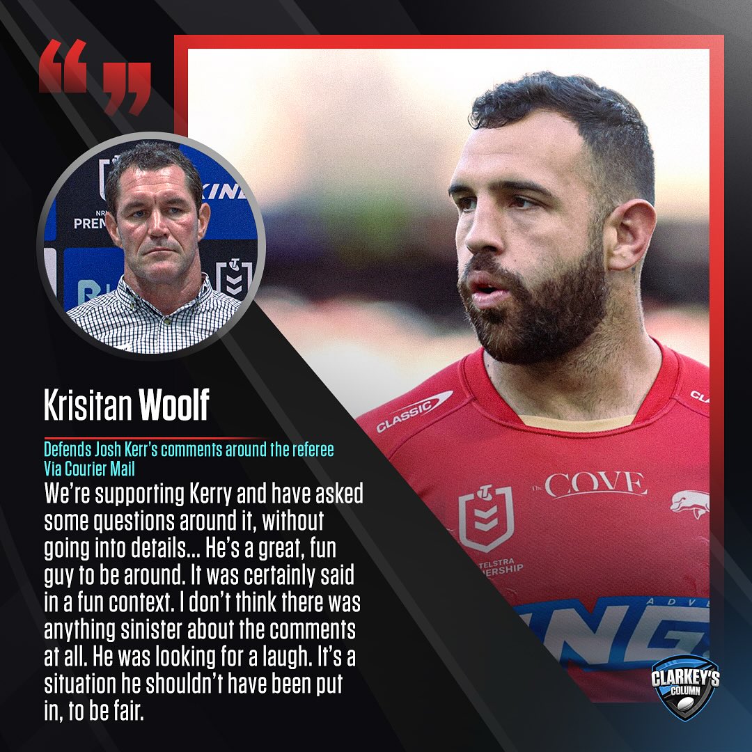 Clarkey's Rugby League... - Clarkey's Rugby League Column
