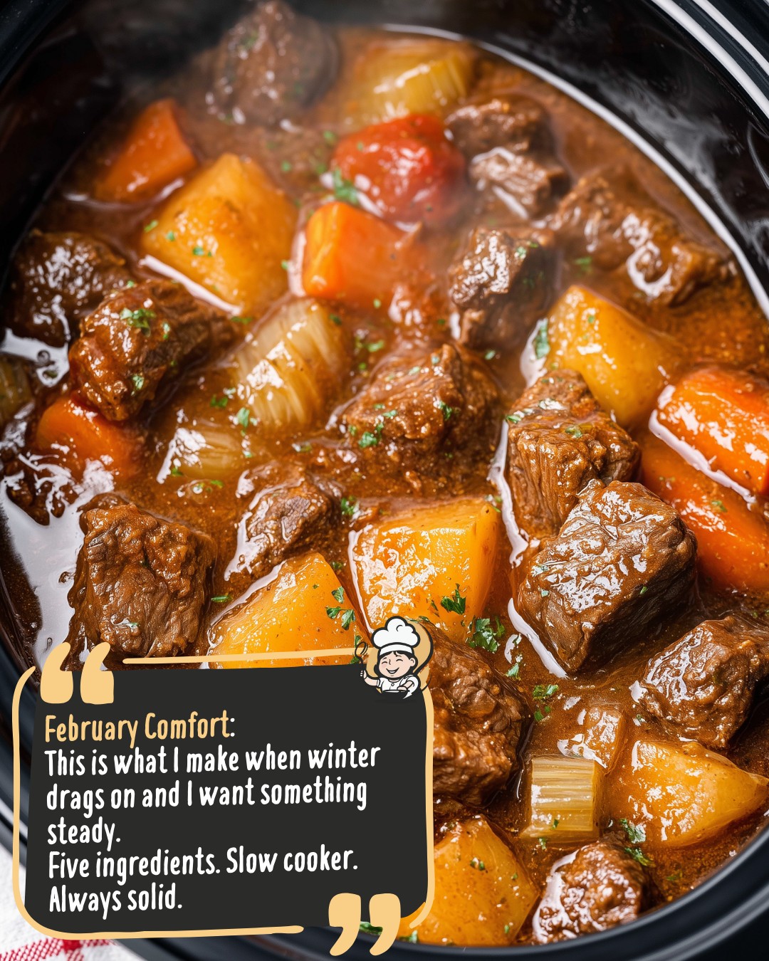 Easy - This is what I cook when winter drags on. Five ingredients. Slow ...