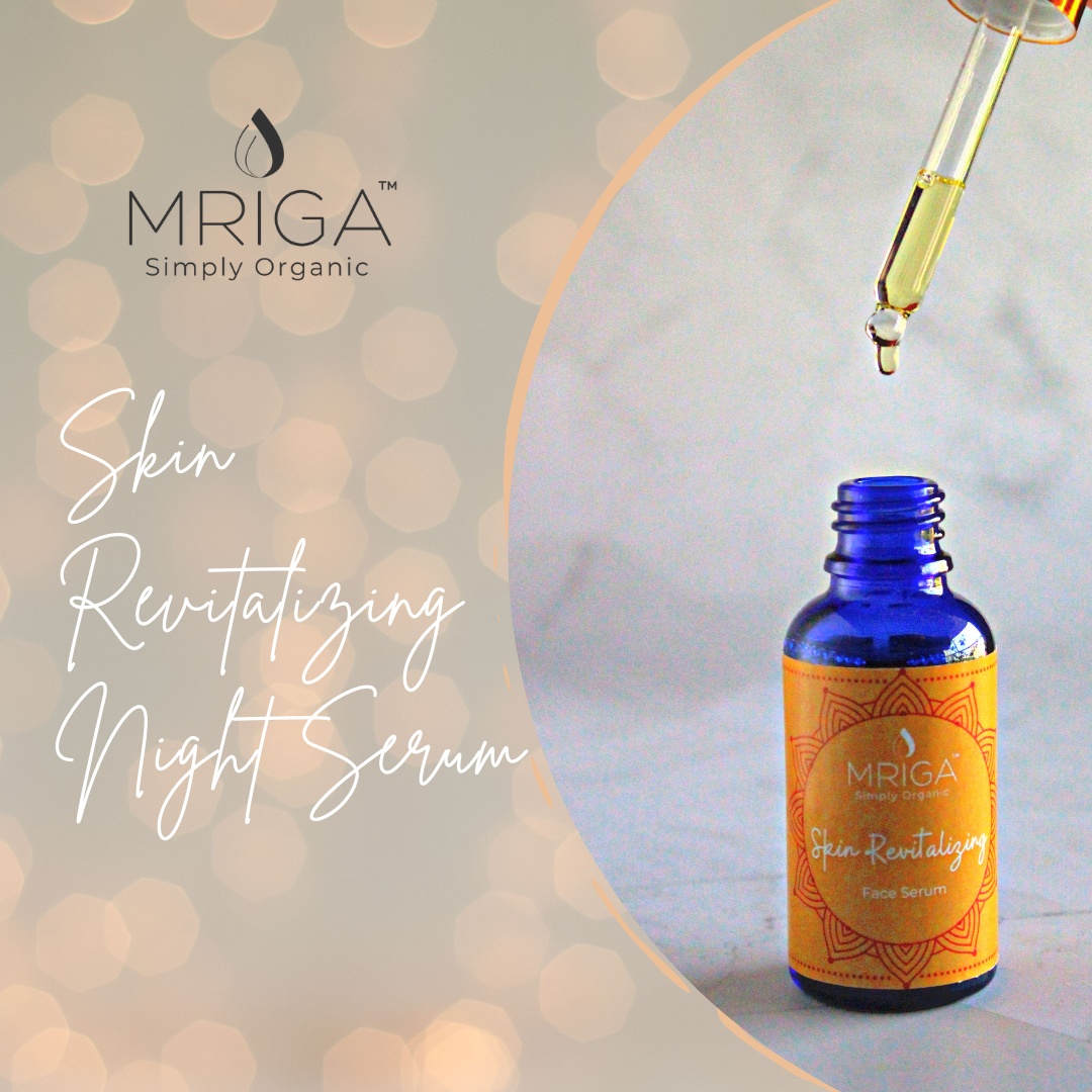 MRIGA - Our Skin Revitalizing Night Serum is a blend of...