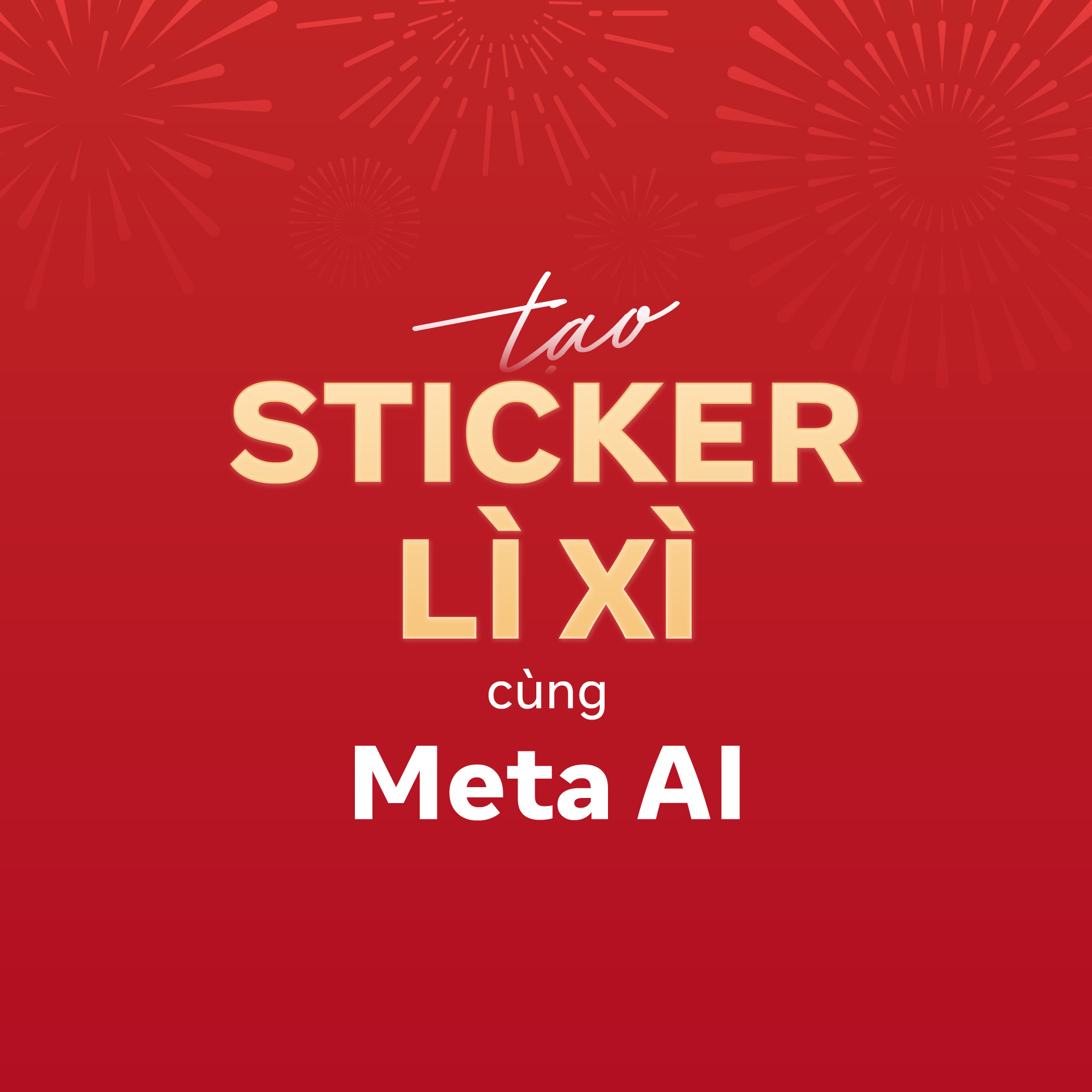 Meta - Chuẩn bị lì xì Tạo sticker thật xinh cùng Meta... | Facebook