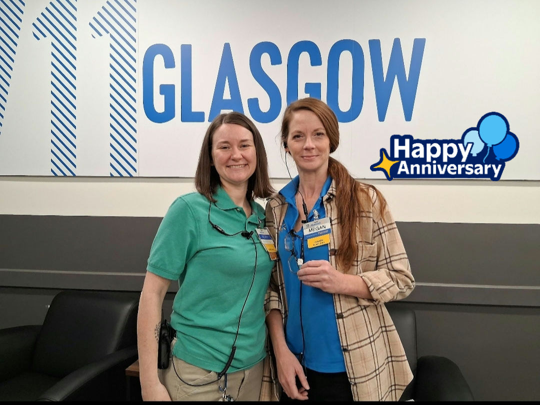 Walmart - Megan has been with Walmart for 12 years today,and we couldn ...