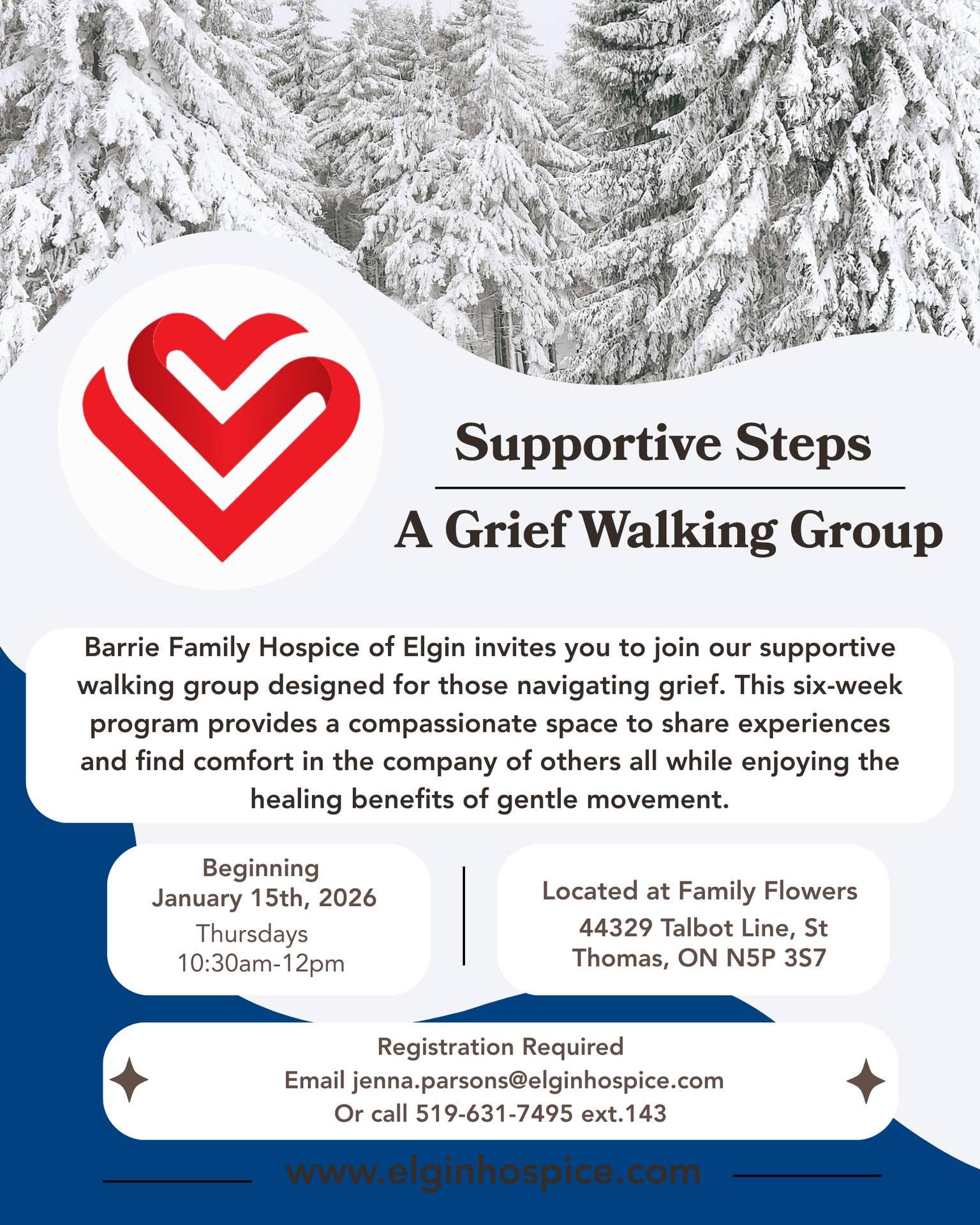 Supportive Steps is a... - Barrie Family Hospice of Elgin | Facebook