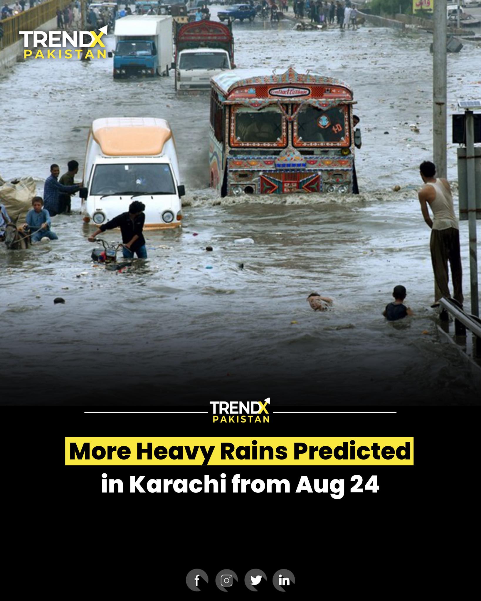 TrendX Pakistan - 🌧️ NDMA Issues Heavy Rain Alert for... | Facebook