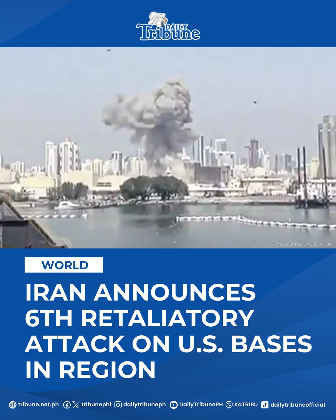 Daily - MIDDLE EAST ESCALATES #Iran’s Islamic Revolutionary Guard Corps ...