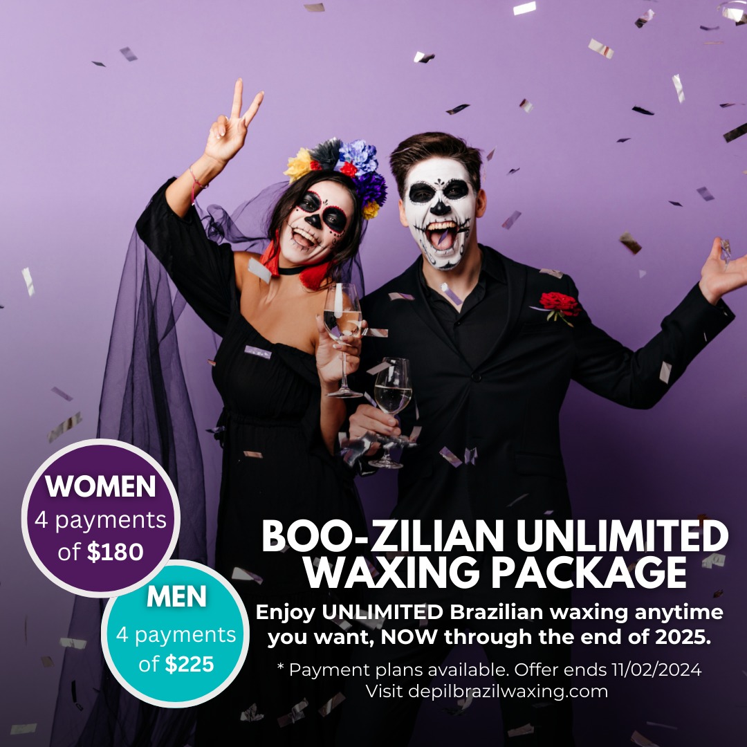 Depil - Our Boo-zilian Unlimited Waxing Package is here! 👻 Get ready ...
