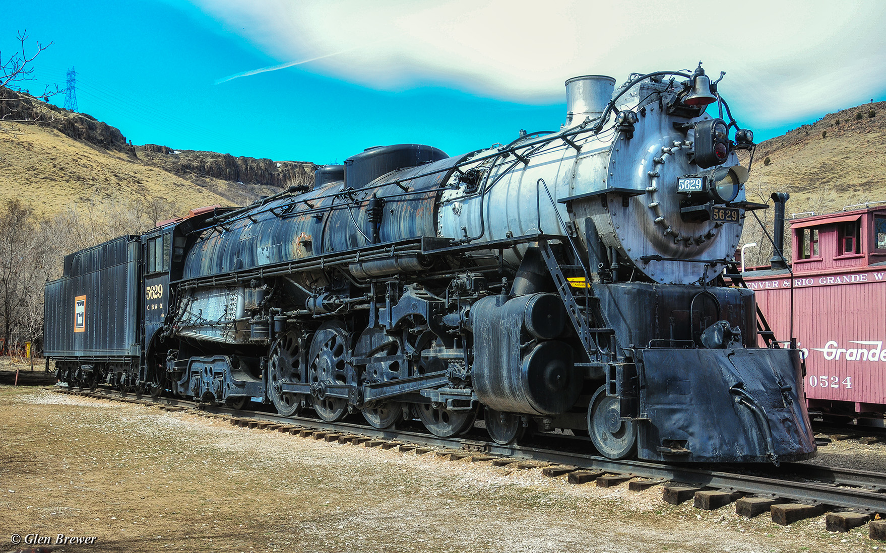 Steam locomotives in cold weather do, indeed, put on a great show 