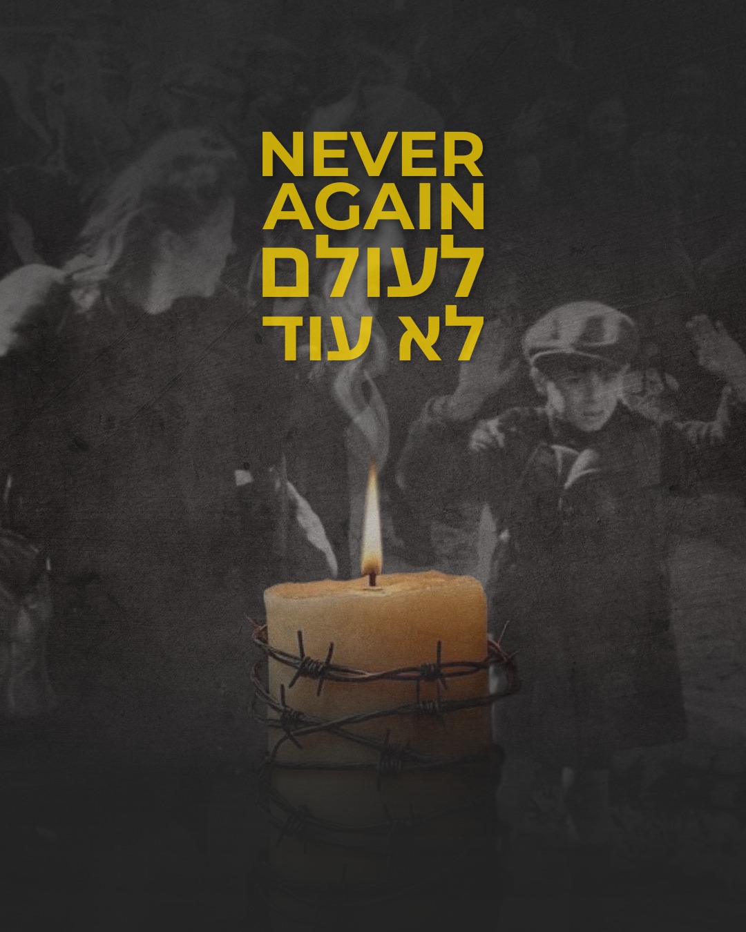 Israel - Today, we remember the six million Jews murdered by the Nazi ...