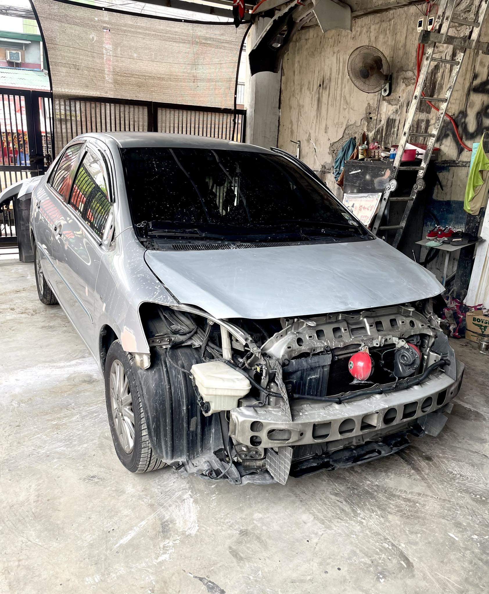 RNS - TOYOTA VIOS Checked in for Full body wash over(full body repaint ...