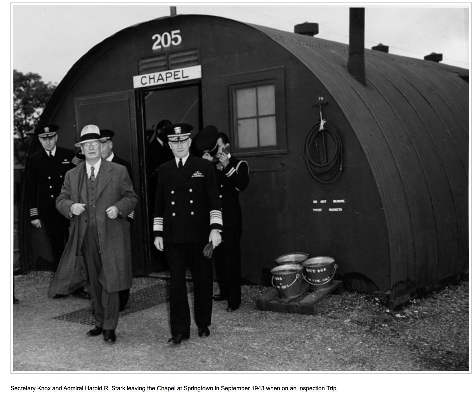Derry - * Here is a high powered visit to Springtown Camp in 1943 ...