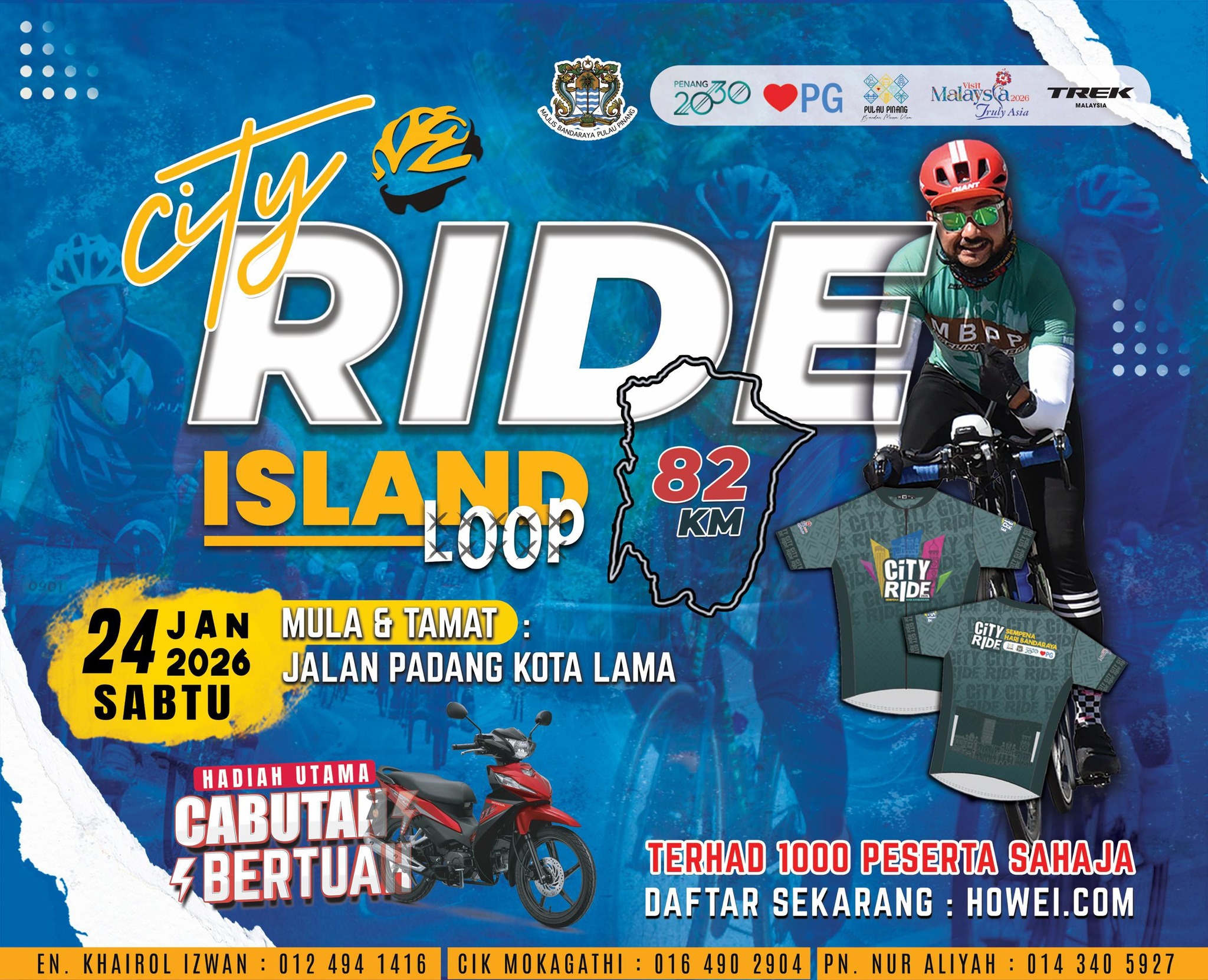 🚴‍♂️ City Ride... - Majlis Bandaraya Pulau Pinang - MBPP | Facebook