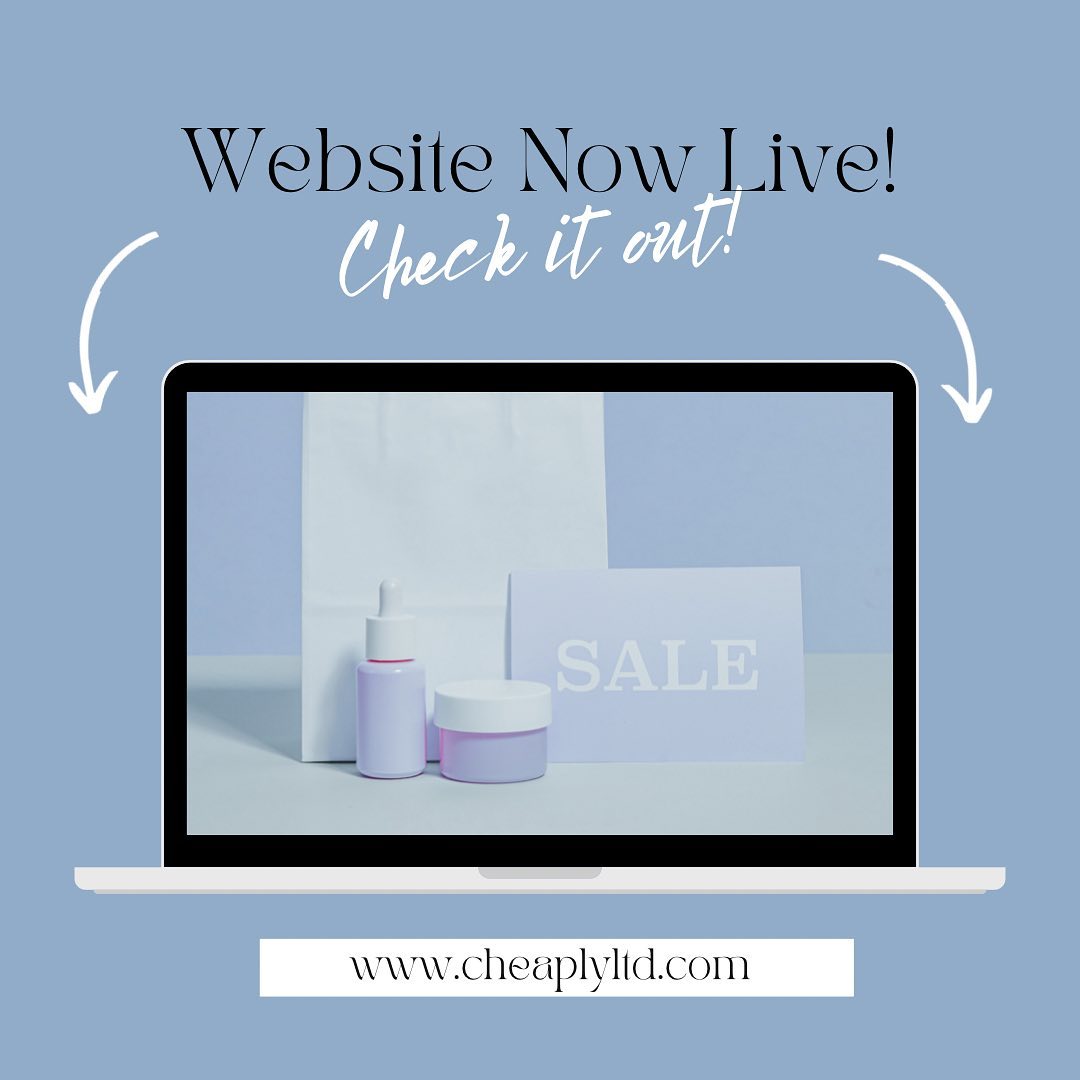 Cheaply Limited - Our website is now up and running!...