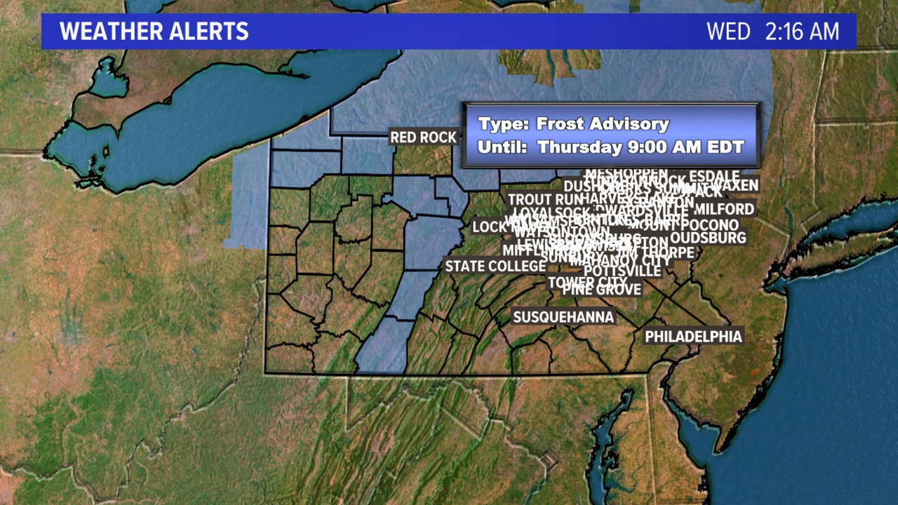 WNEP - Freeze Warning has been issued by the National Weather Service ...