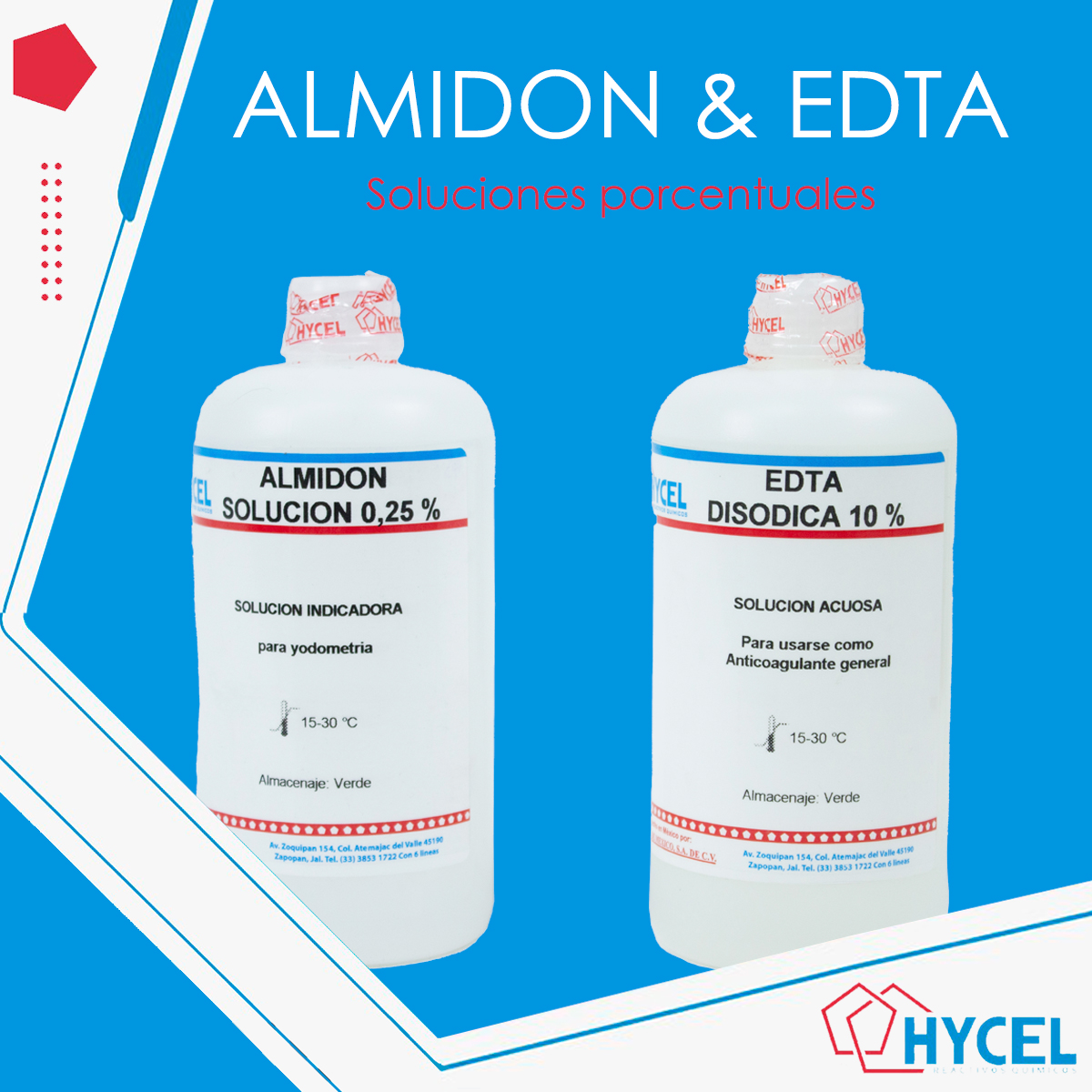 Hycel - ⚗️ Nuestras soluciones porcentuales cumplen con altos ...