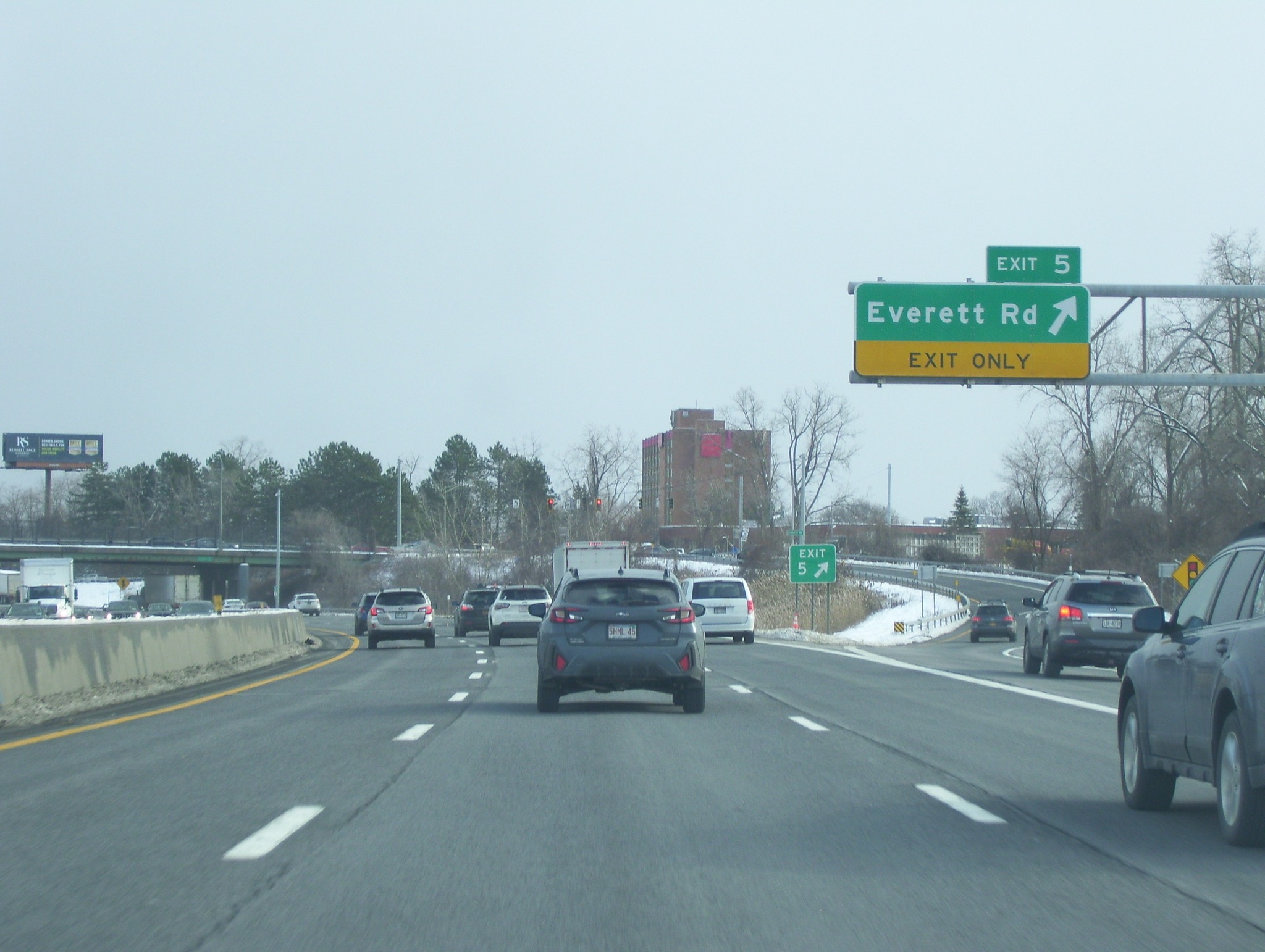 New - New signage for exit 124 on NY 17; NY 17M has been re-routed here ...