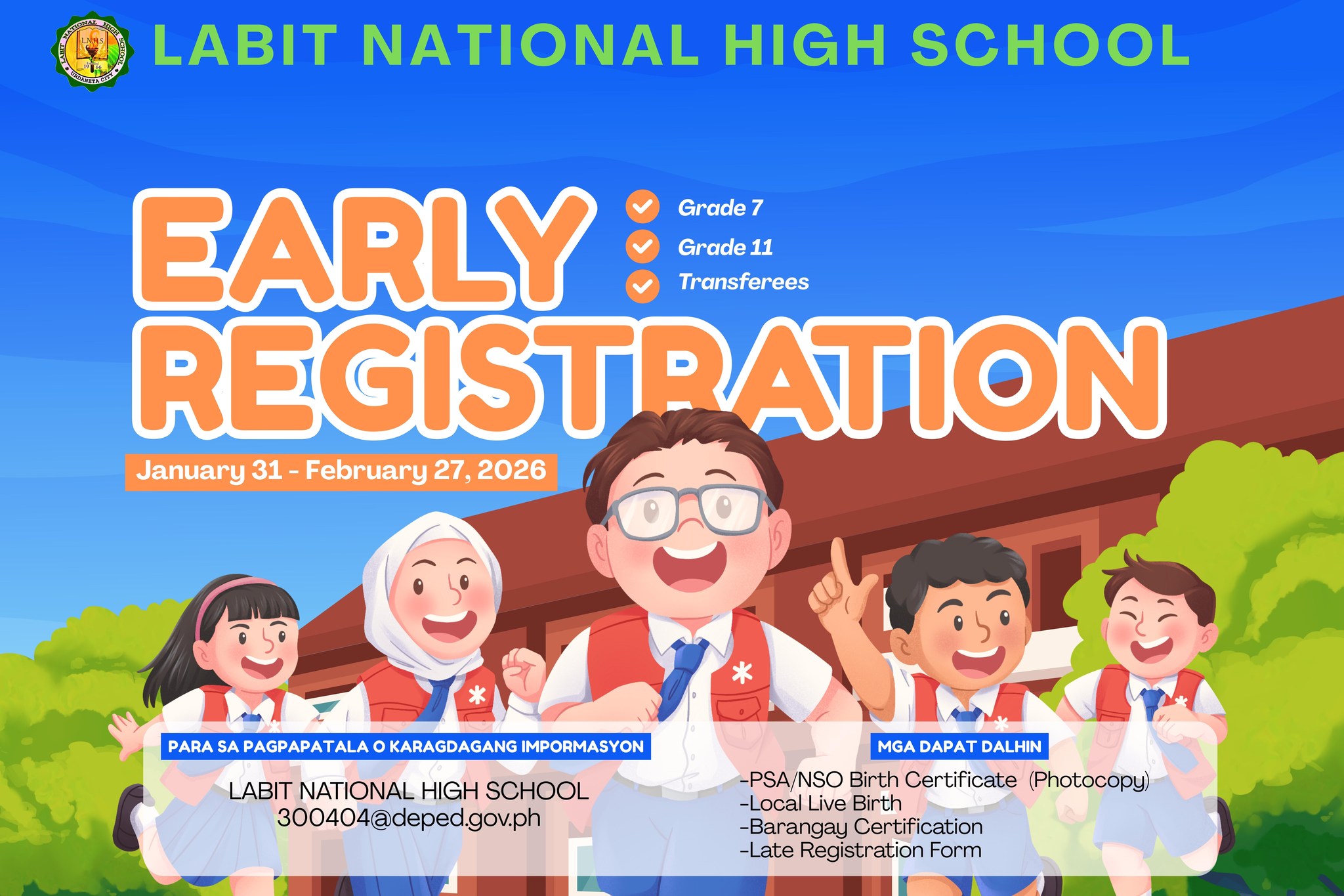 BASAHIN! Bilang paghahanda... - Labit National High School | Facebook