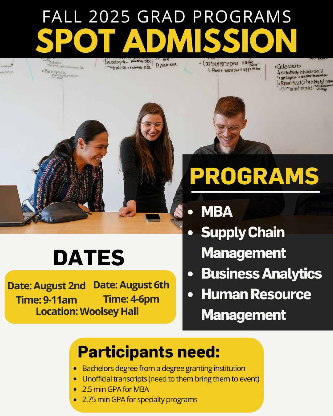 🎓 Thinking about grad school... - Barton School of Business | Facebook