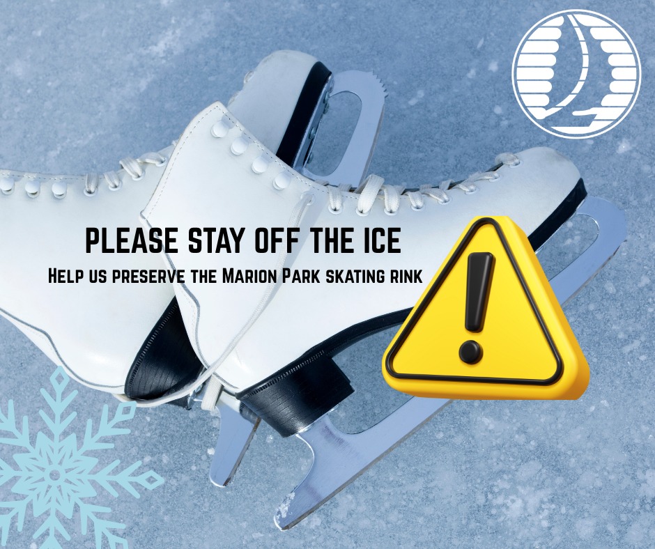 City - Ice, Ice… Not Yet! ️ Our Parks staff is working hard to preserve ...