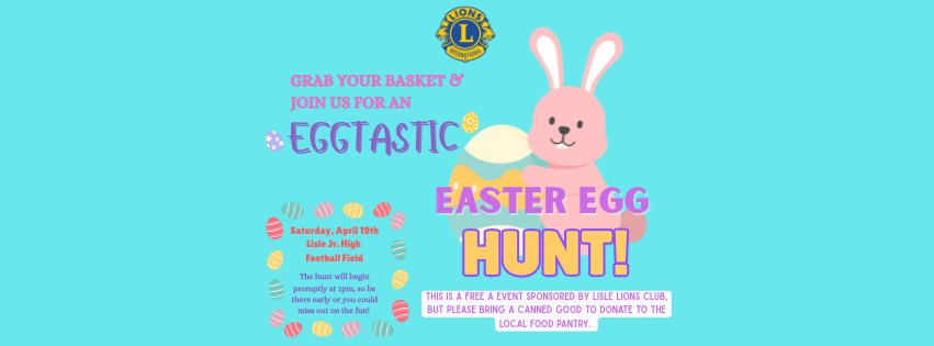 Lisle Lions Club Easter Egg Hunt
