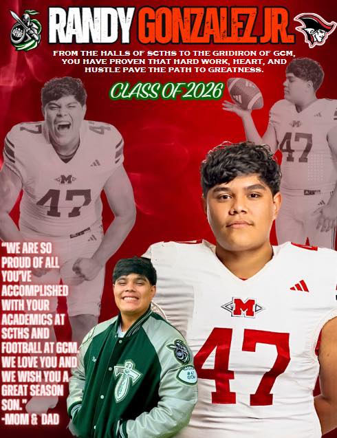 John - Titan, Randy Gonzalez, is suiting up with his zoned campus ...