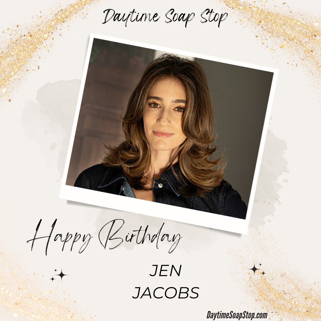 Daytime - 🎂Happy Birthday to the talented Jen Jacob, who brings Ashley ...
