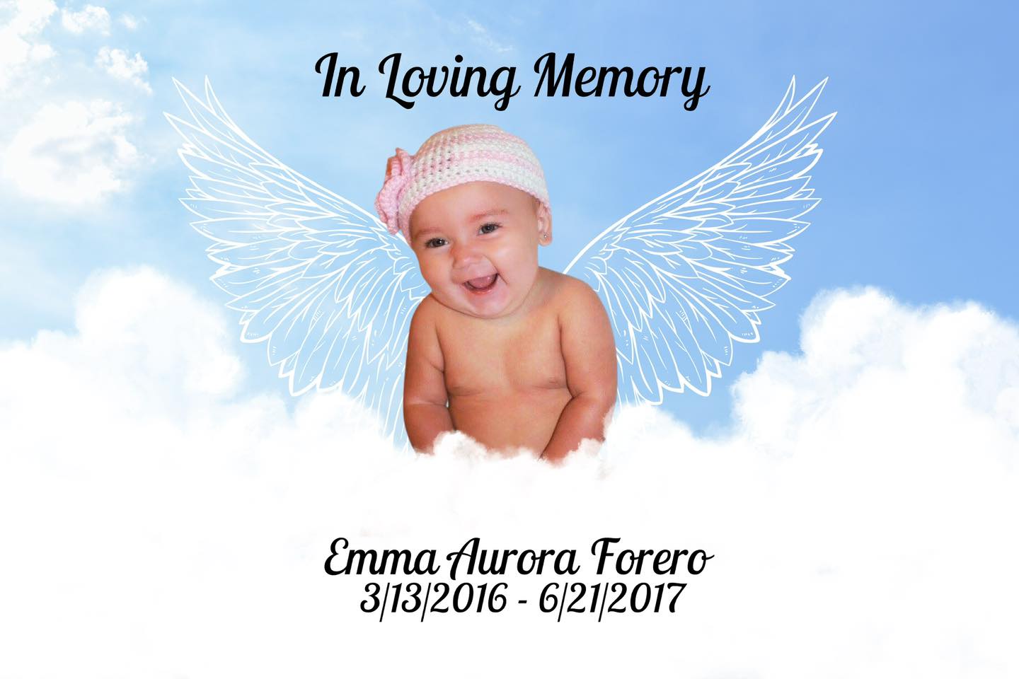 Remembering Emma Aurora Forero on her angelversary