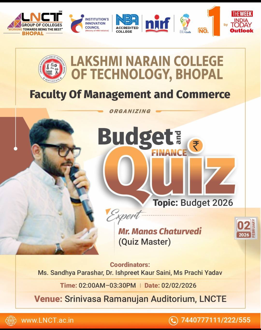 LNCT MBA Bhopal - 📢 Invitation to MBA Students: Panel... | Facebook