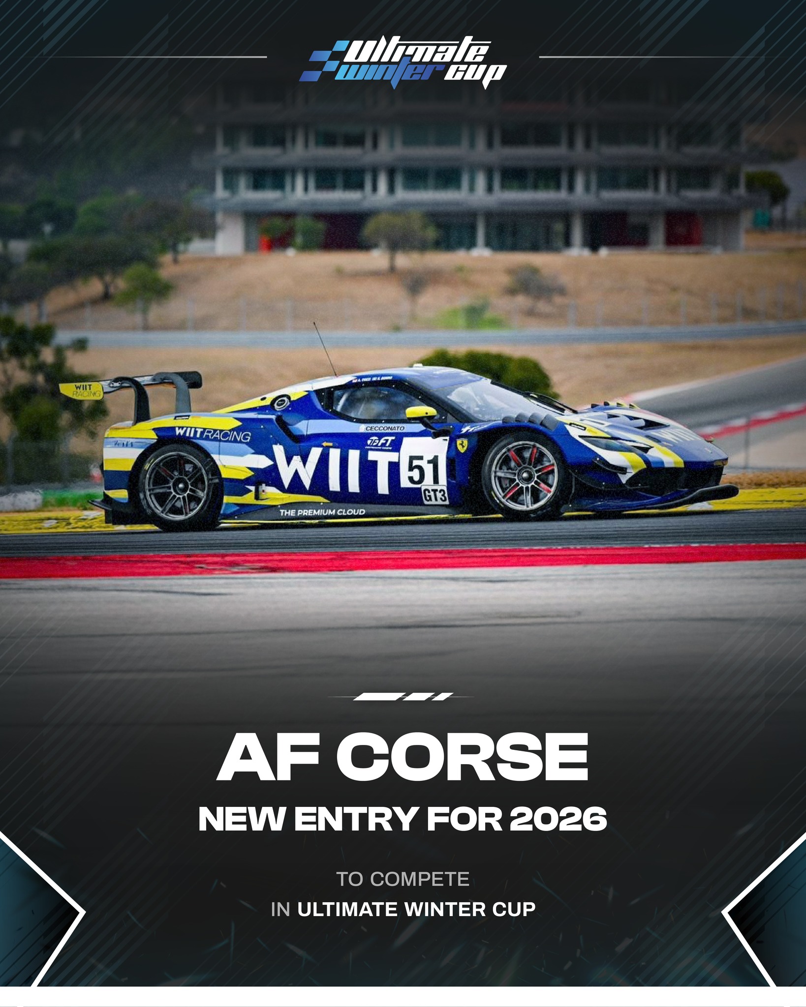 Ultimate - AF Corse joins the Ultimate Winter Cup! 🏁 ️ A major name in ...