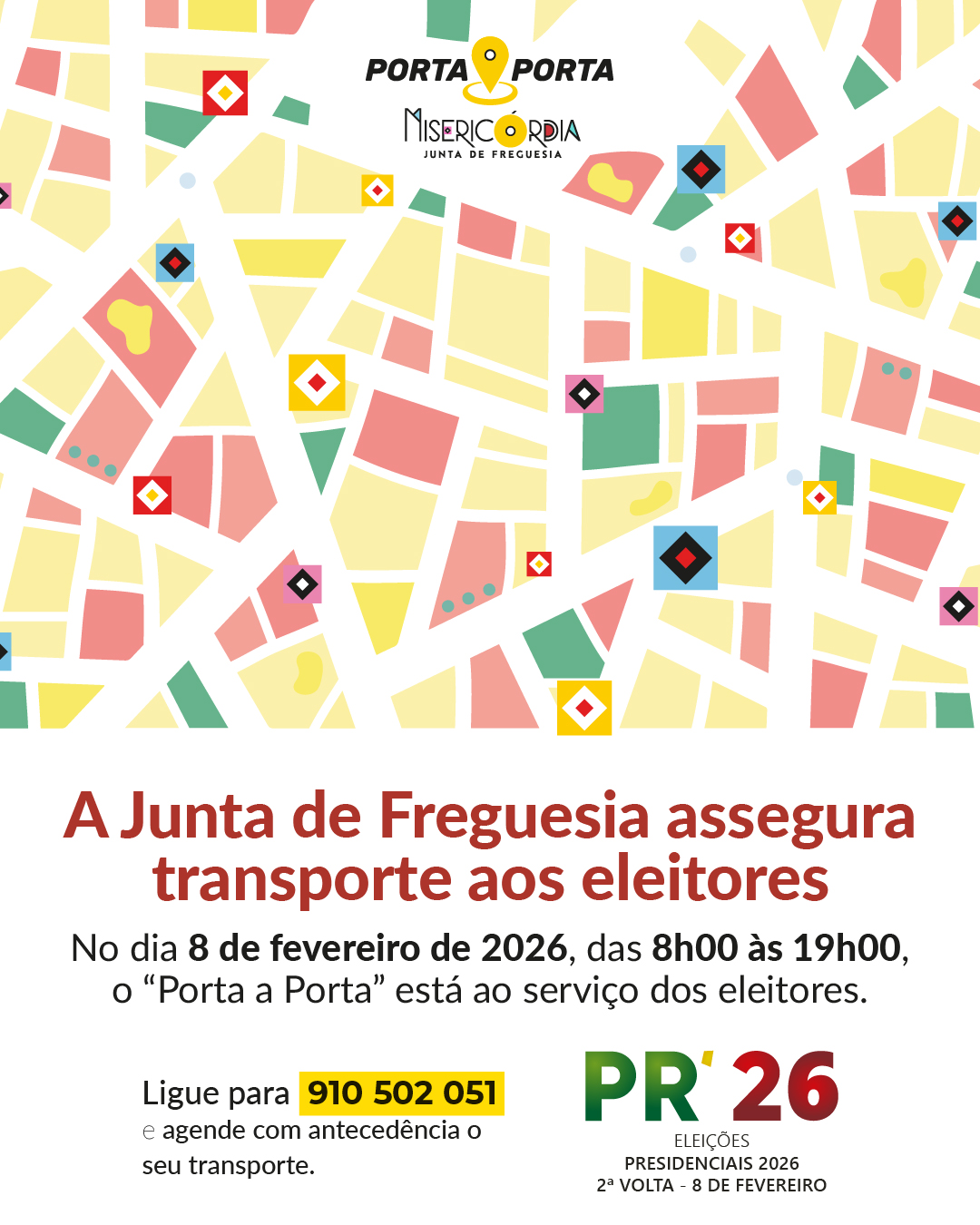 Junta - SERVIÇO ´PORTA A PORTA’ ELEIÇÕES PRESIDENCIAIS 2026 De forma a ...