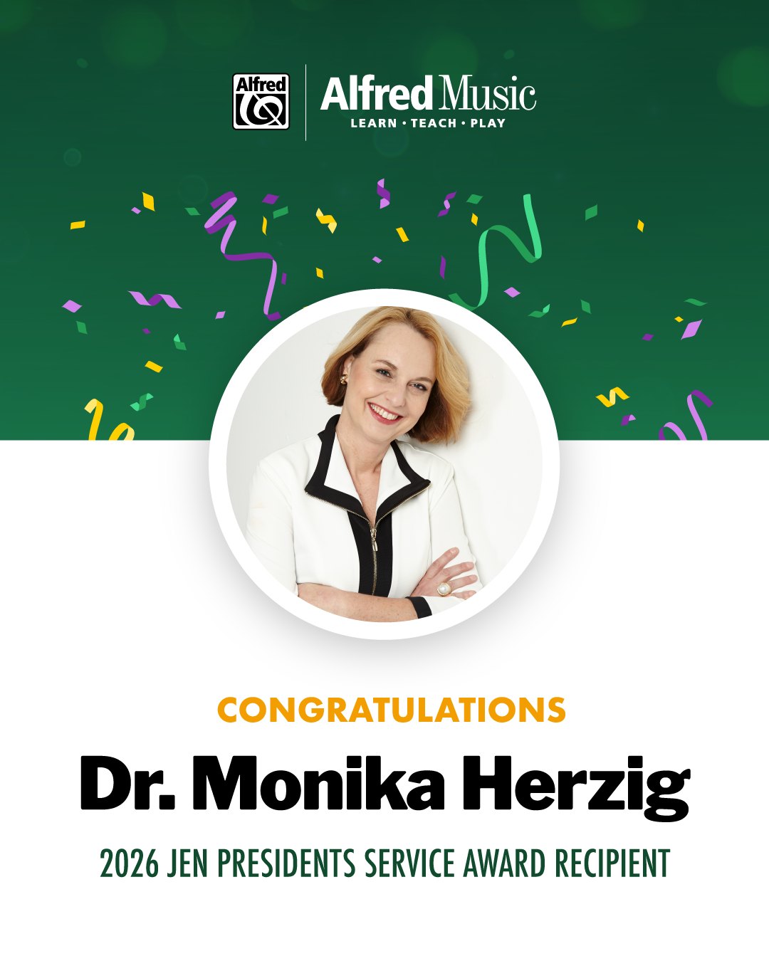 Alfred - A HUGE congratulations to the illustrious Dr. Monika Herzig on ...