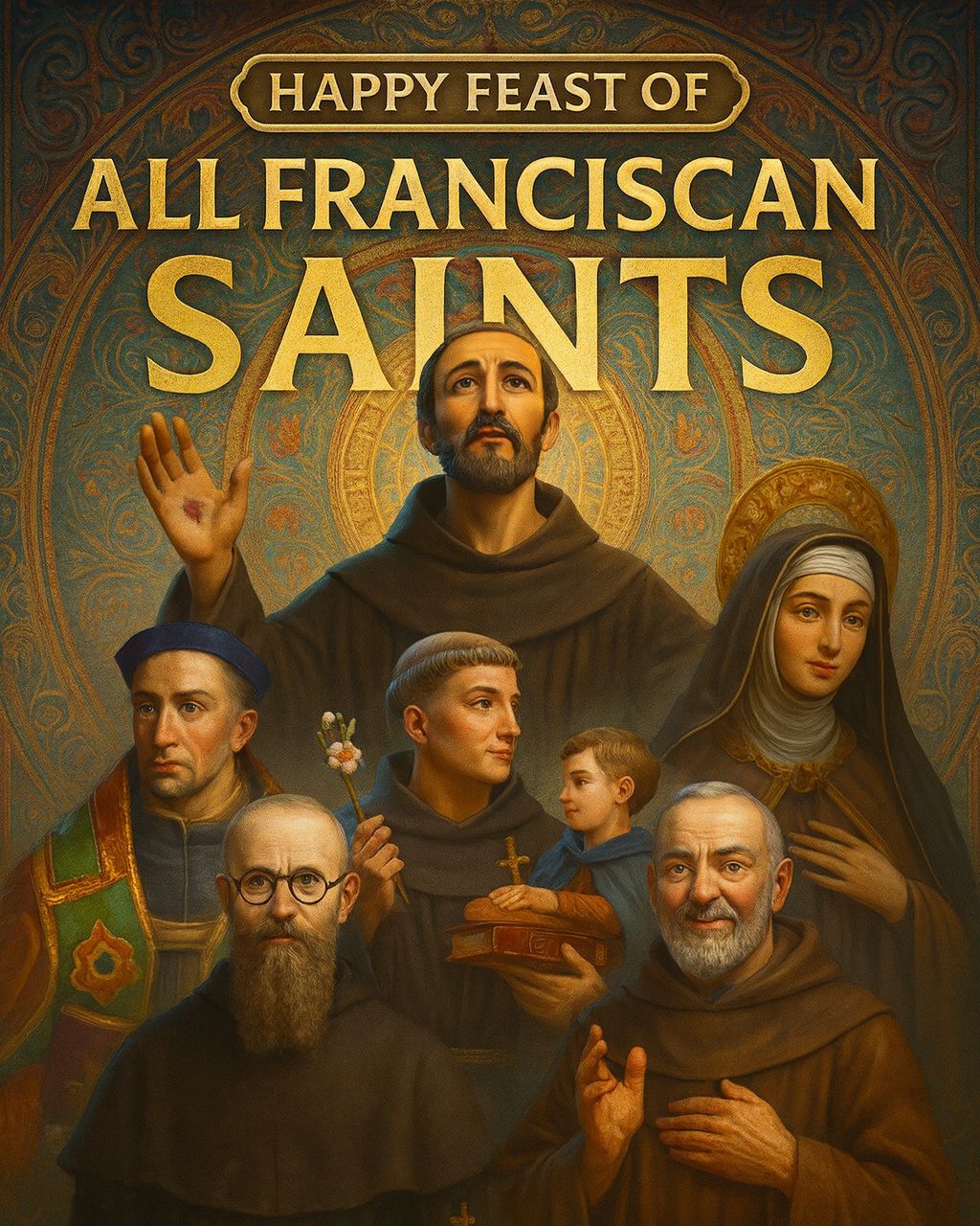 The Divine - HAPPY FEAST OF ALL FRANCISCAN SAINTS The Feast of All ...