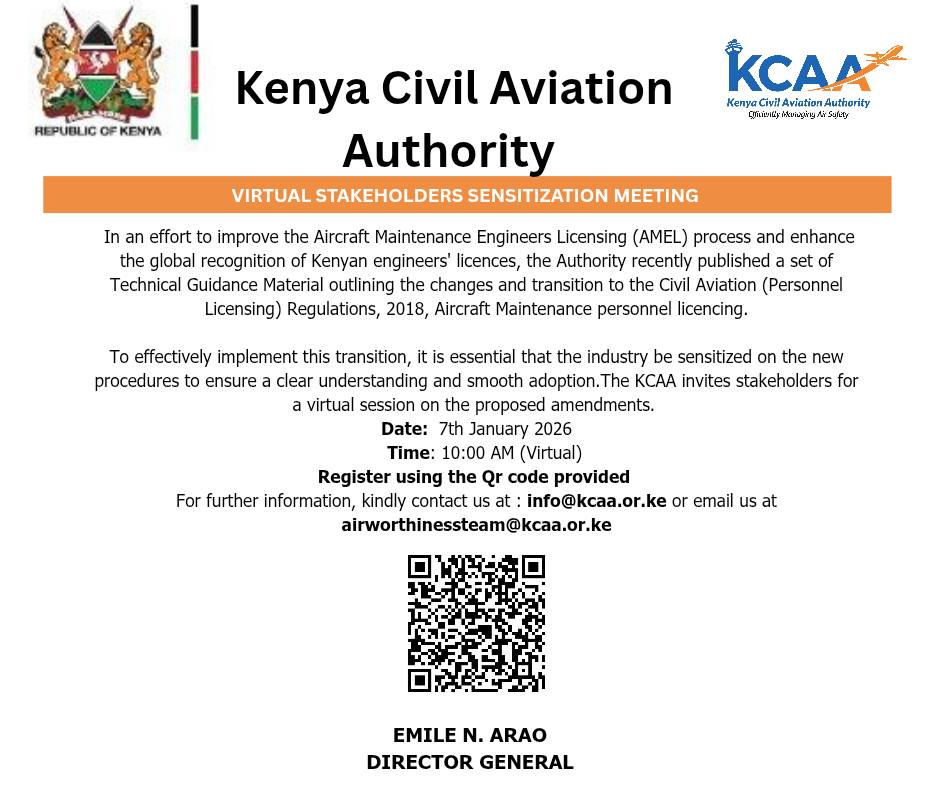 Kenya Civil Aviation Authority - KCAA | Nairobi
