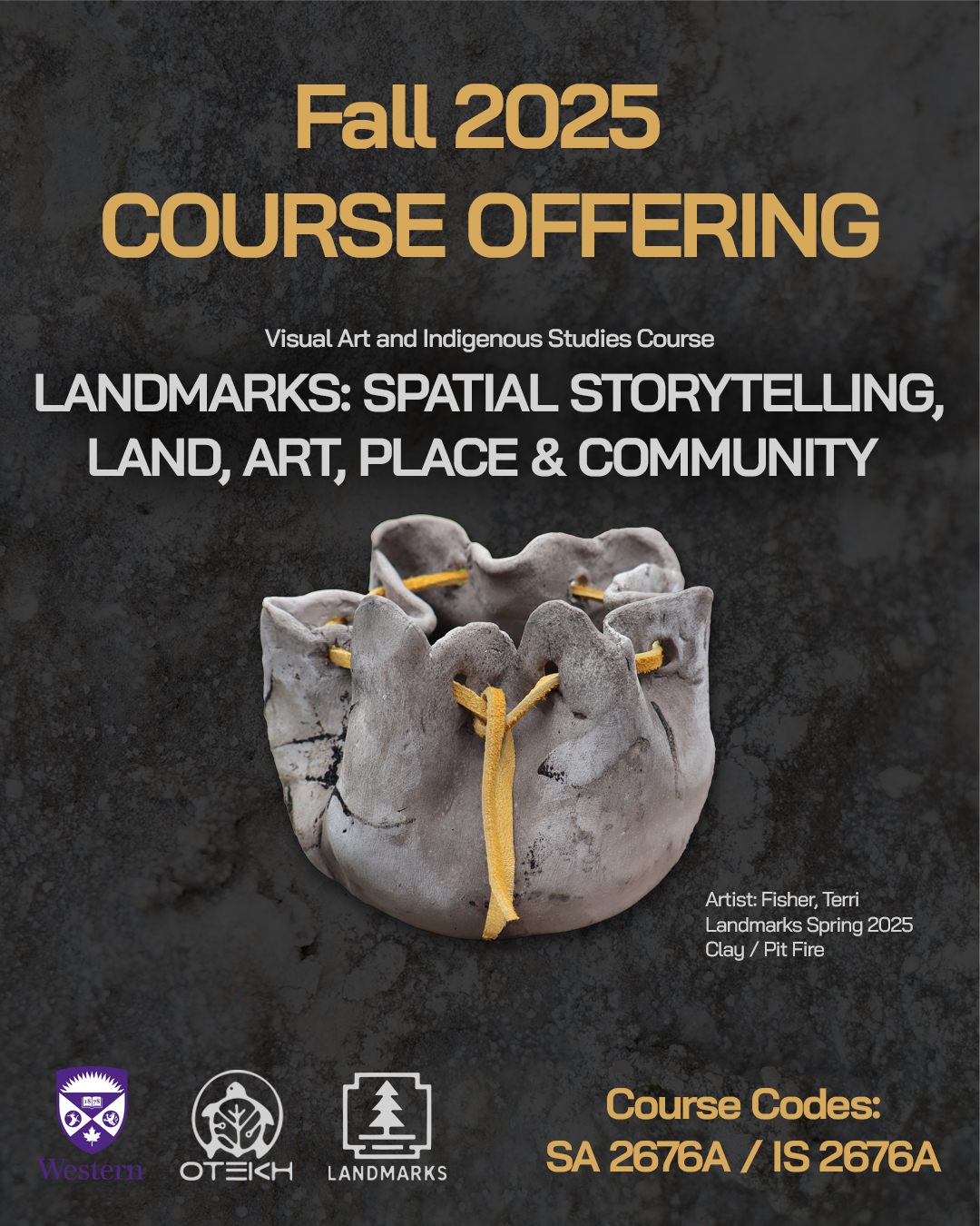 The Department of Visual Arts and Indigenous Studies are thrilled to ...