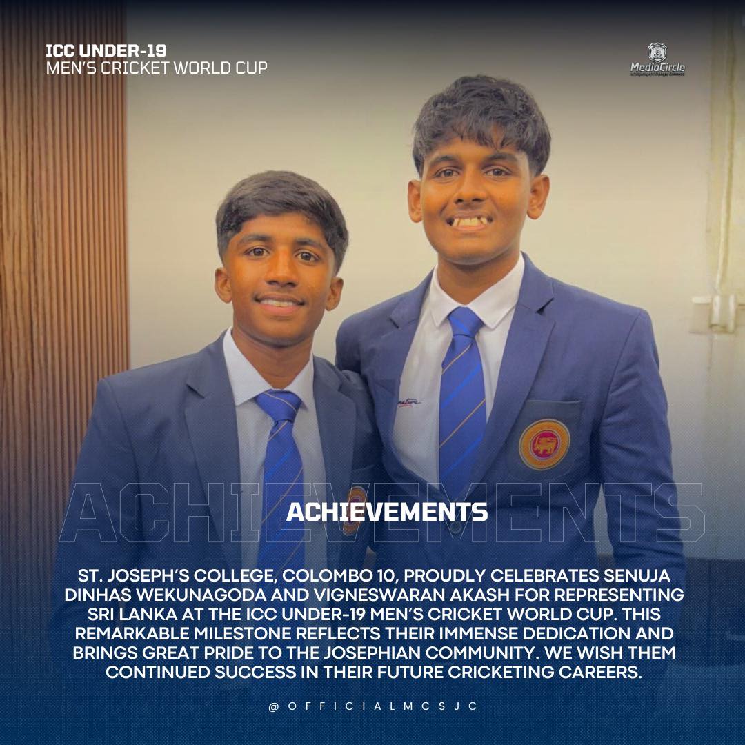 St.... - Media Circle of St.Joseph's College, Colombo 10 | Facebook