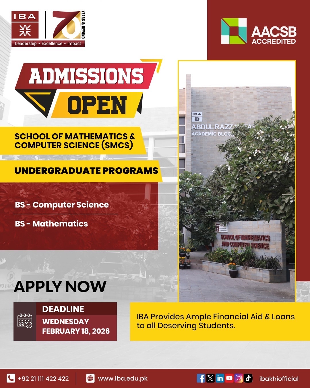 IBA Karachi - Build the Future with Computing &... | Facebook