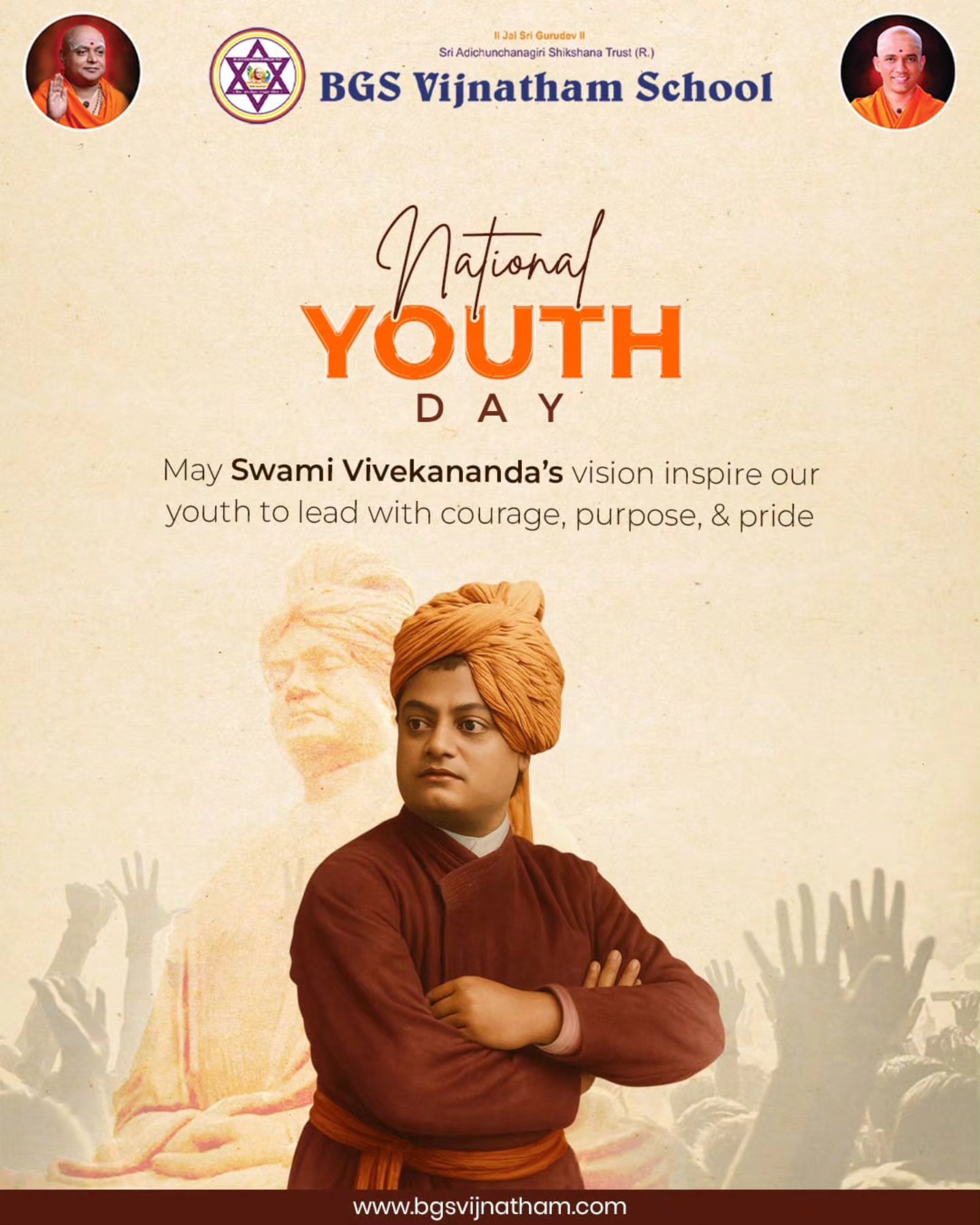 On National Youth Day, we honor the... - BGS Vijnatham School | Facebook