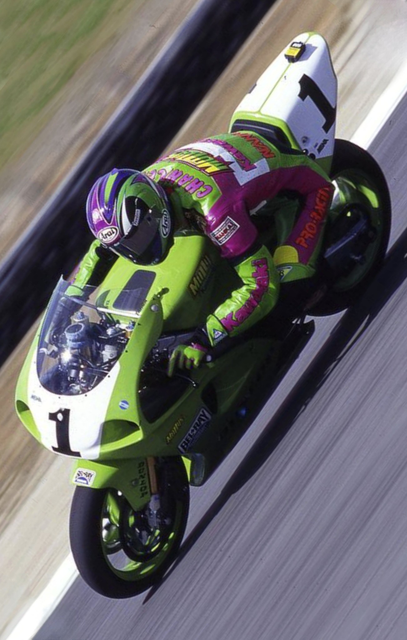 Doug Chandler 1️⃣ 🇺🇸 Muzzy Kawasaki ZX7R AMA Superbike 1997