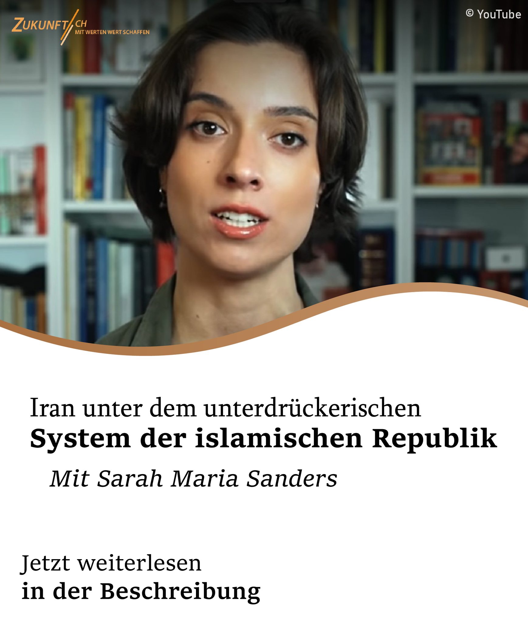 Stiftung - Die Journalistin Sarah Maria Sanders zeigt auf, dass der ...