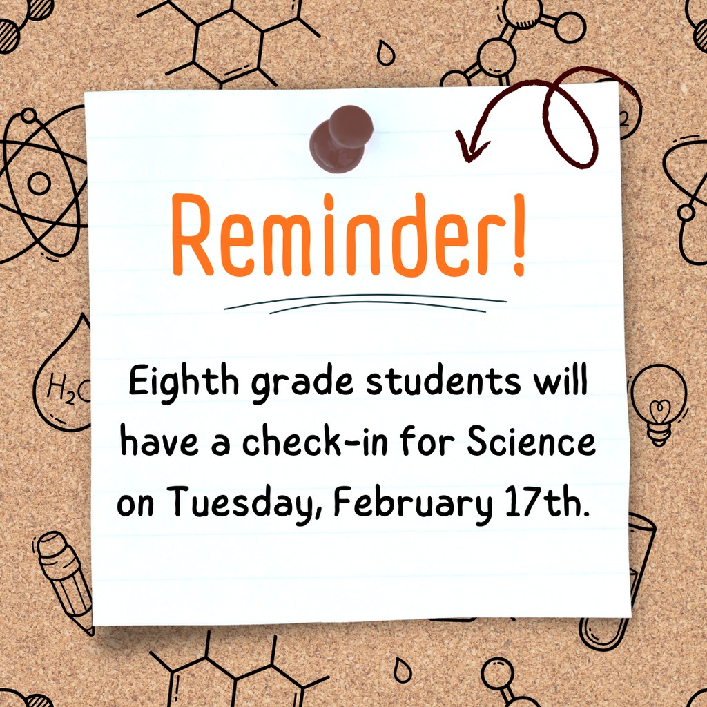 Cape - 📚🔬Science Check-In Coming Up! 🔬📚 CFMS families, mark your ...
