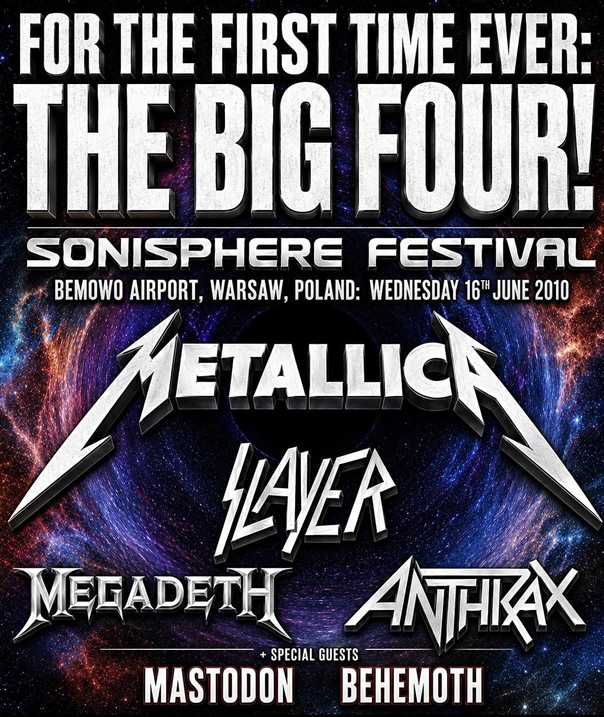 On This Day in Metal — April 23, 2011 🤘 The legendary “Big 4