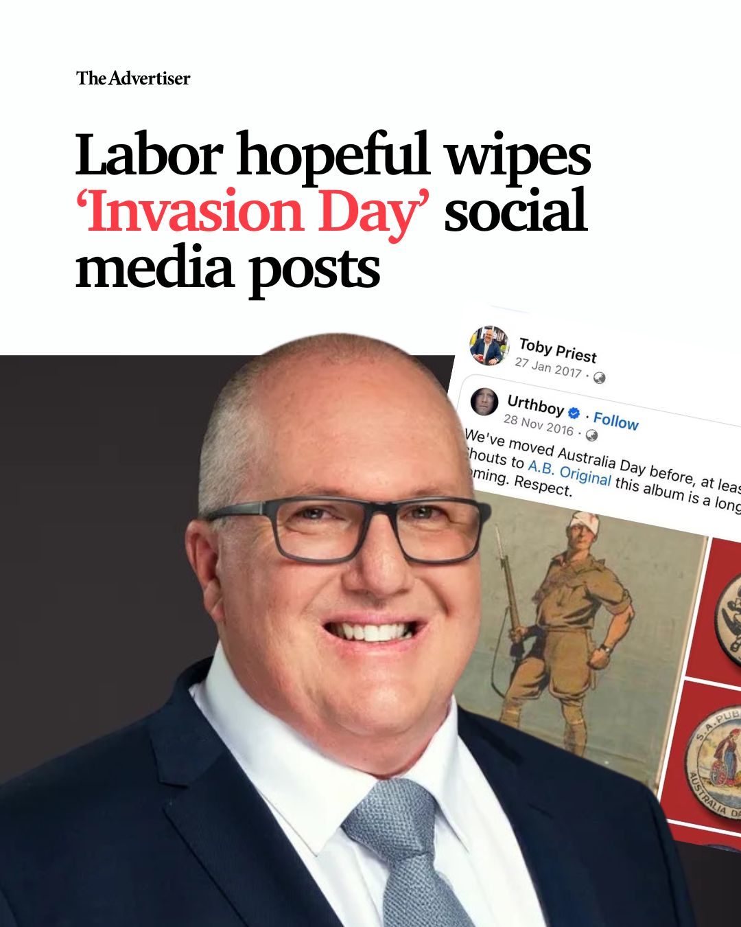 The Advertiser - A Labor hopeful has wiped controversial Australia Day ...
