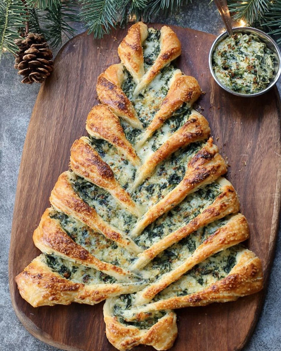 Best HD Pictures about  Christmas Tree Spinach Dip  with No AI Images