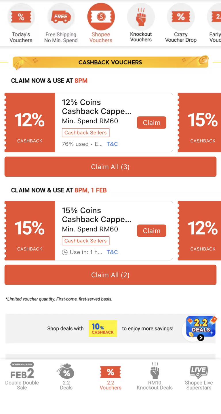 Get ready for Shopee 2.2 sale... - Freebies Land Malaysia | Facebook