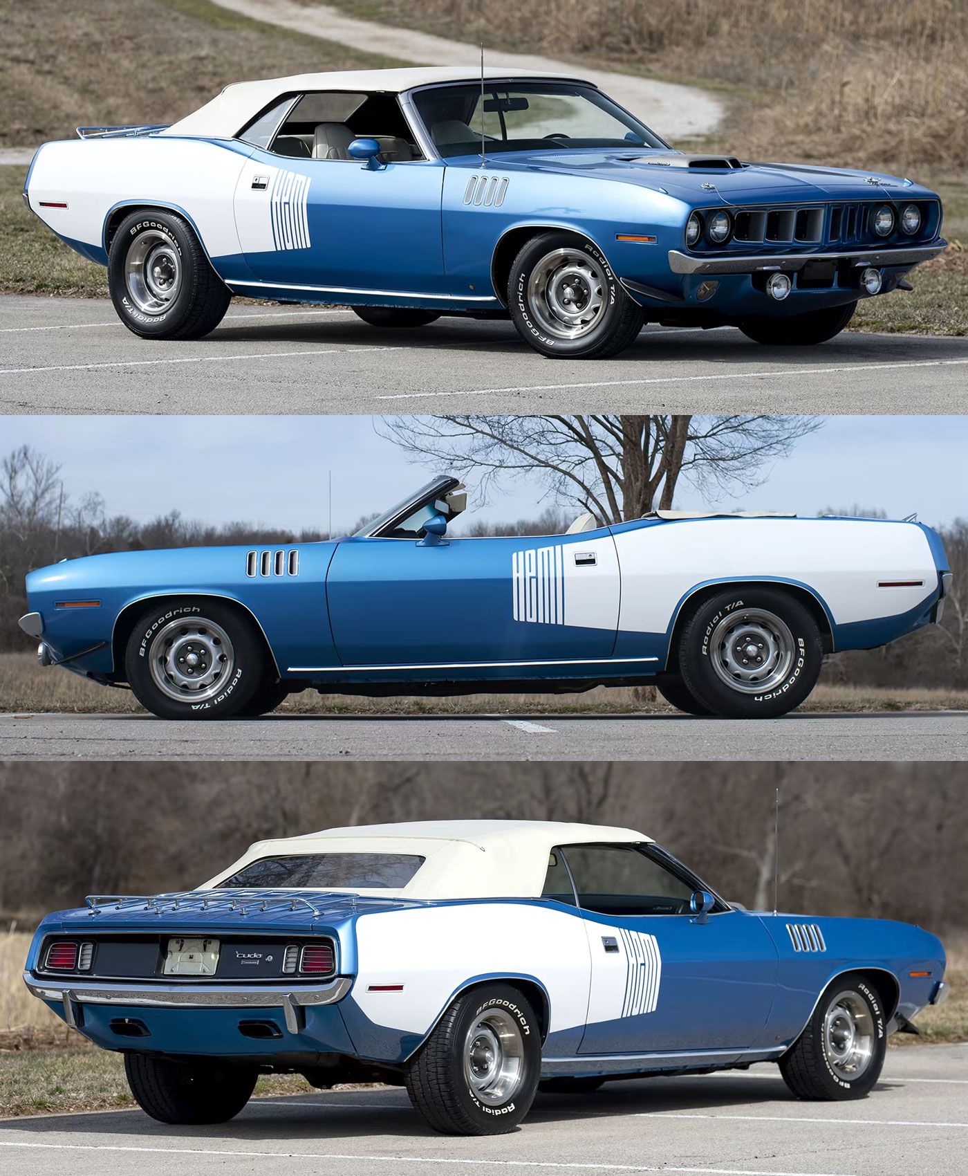 1971 Plymouth Barracuda Convertible Plymouth's 1970 redesign freed