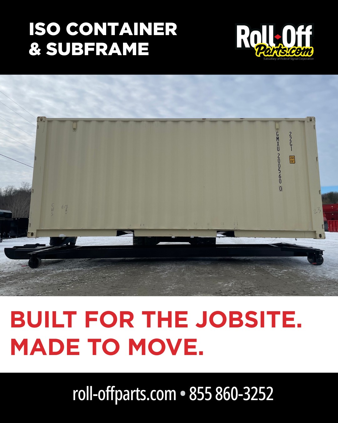 Roll-Off - Our ISO Container & Subframe Package turns a standard ...