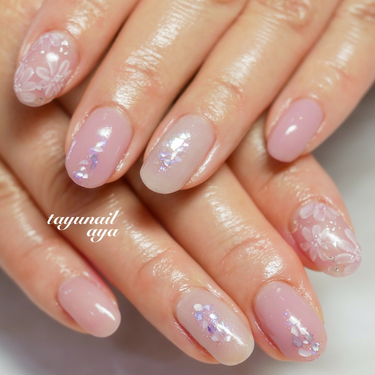 フラワーネイル 八王子 ネイルサロン たゆnail にこにこ保育ルーム Facebook