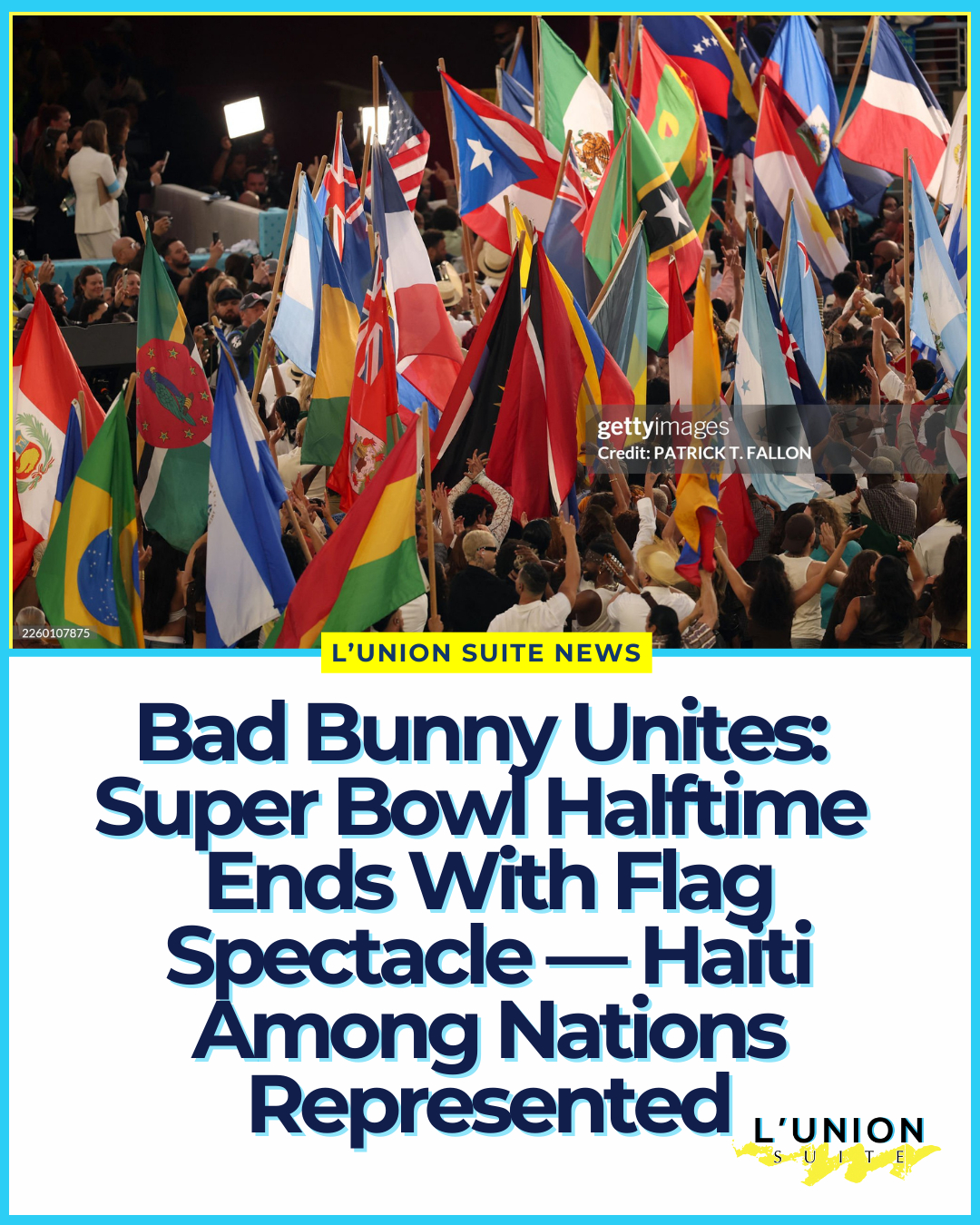Flags At Superbowl Halftime Show!... - The Haitian American | Facebook