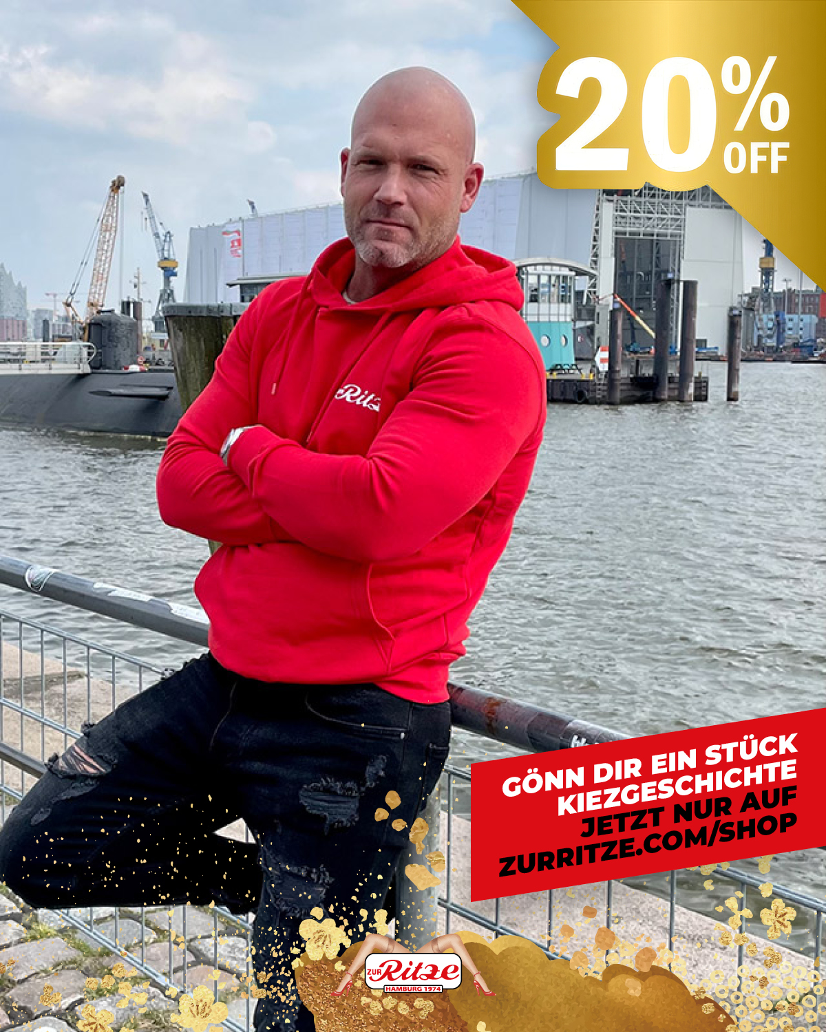 Zur Ritze - 🔥👊 Ken zeigt, wie’s geht: Der Ritze Hoodie in... | Facebook