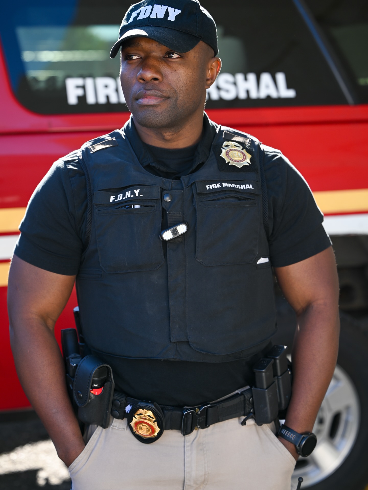 Fire Marshal Stephen Noel joined the FDNY in 2019. He began his 